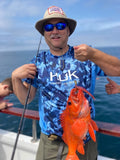 vermillion rockfish caught fishing armory bullet jig