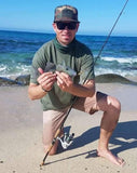 trigger fish caught on fishing armory 223 inline spinner bullet lure