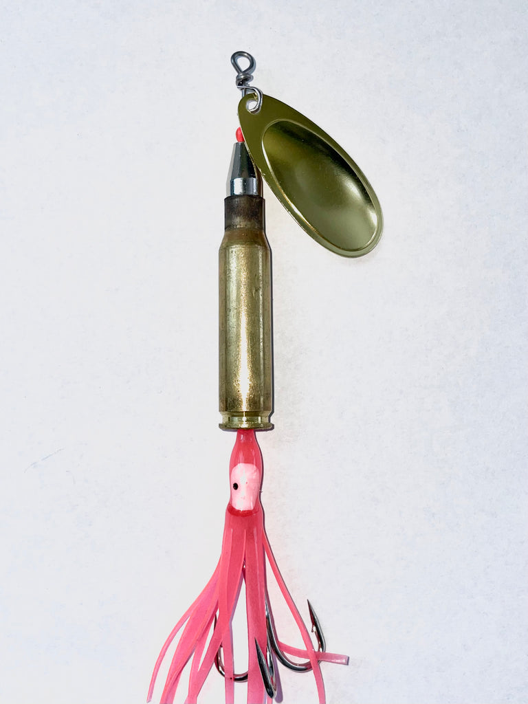 brass bullet case fishing lures Salmon Bullet Lure