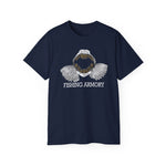 Lingcod Bullet Teeth T-Shirt Designed by Fishing Armory