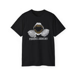 Lingcod Bullet Teeth T-Shirt Designed by Fishing Armory