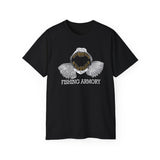 Lingcod Bullet Teeth T-Shirt Designed by Fishing Armory