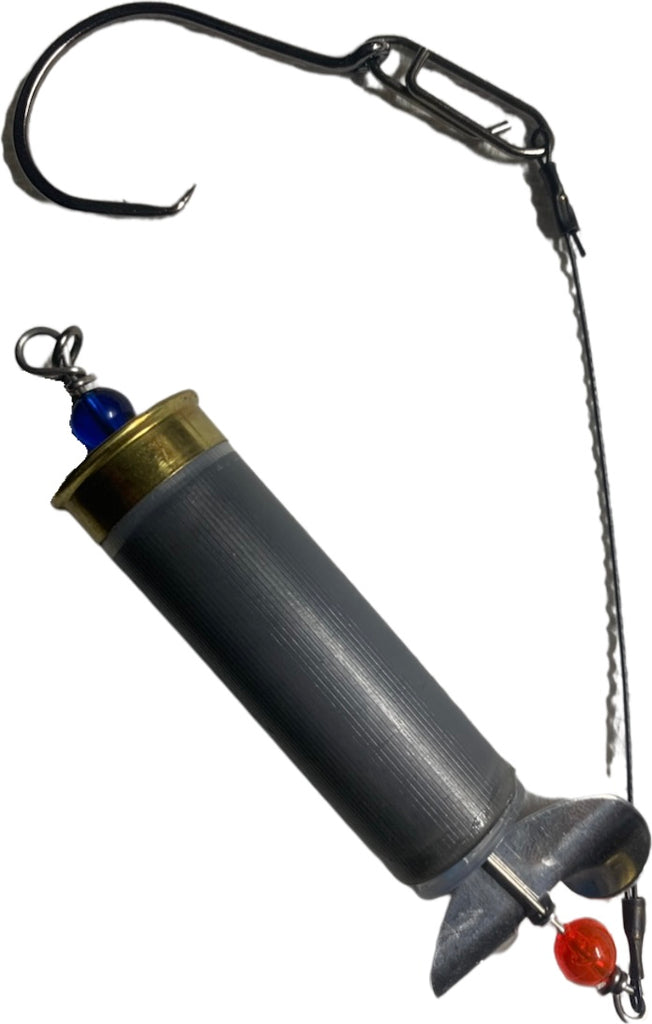 Float Spinner Rig 12gauge Float/Spinner rig Bullet Lure | The Fishing Armory