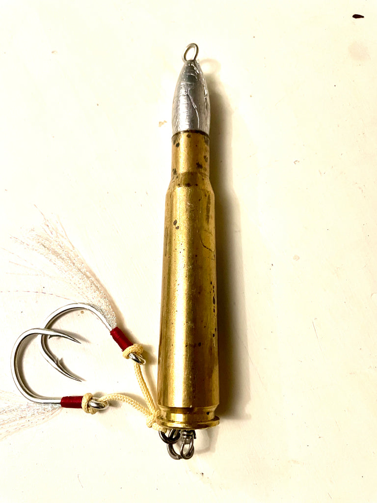 Custom handmade bullet lure.